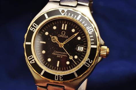 omega seamaster professional 200m 18k gold ss|omega seamaster professional 200m price.